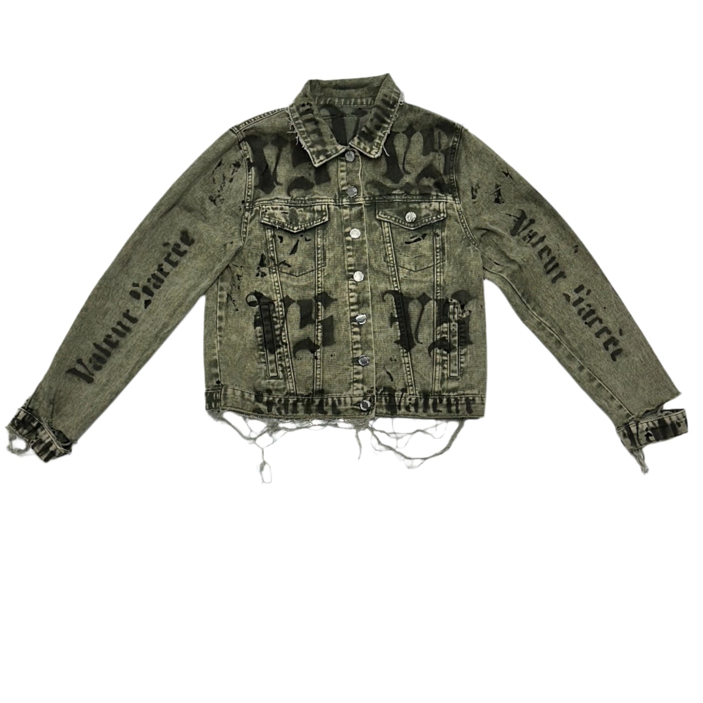 VS DENNIM CROP JACKET WOMENS