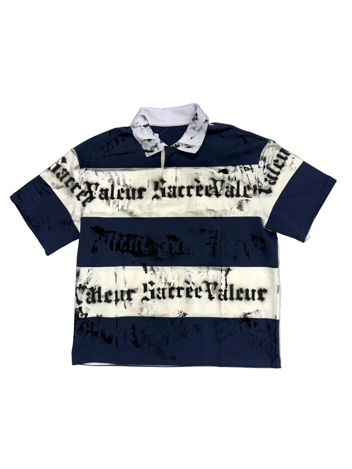 NAVY RUGBY TEE