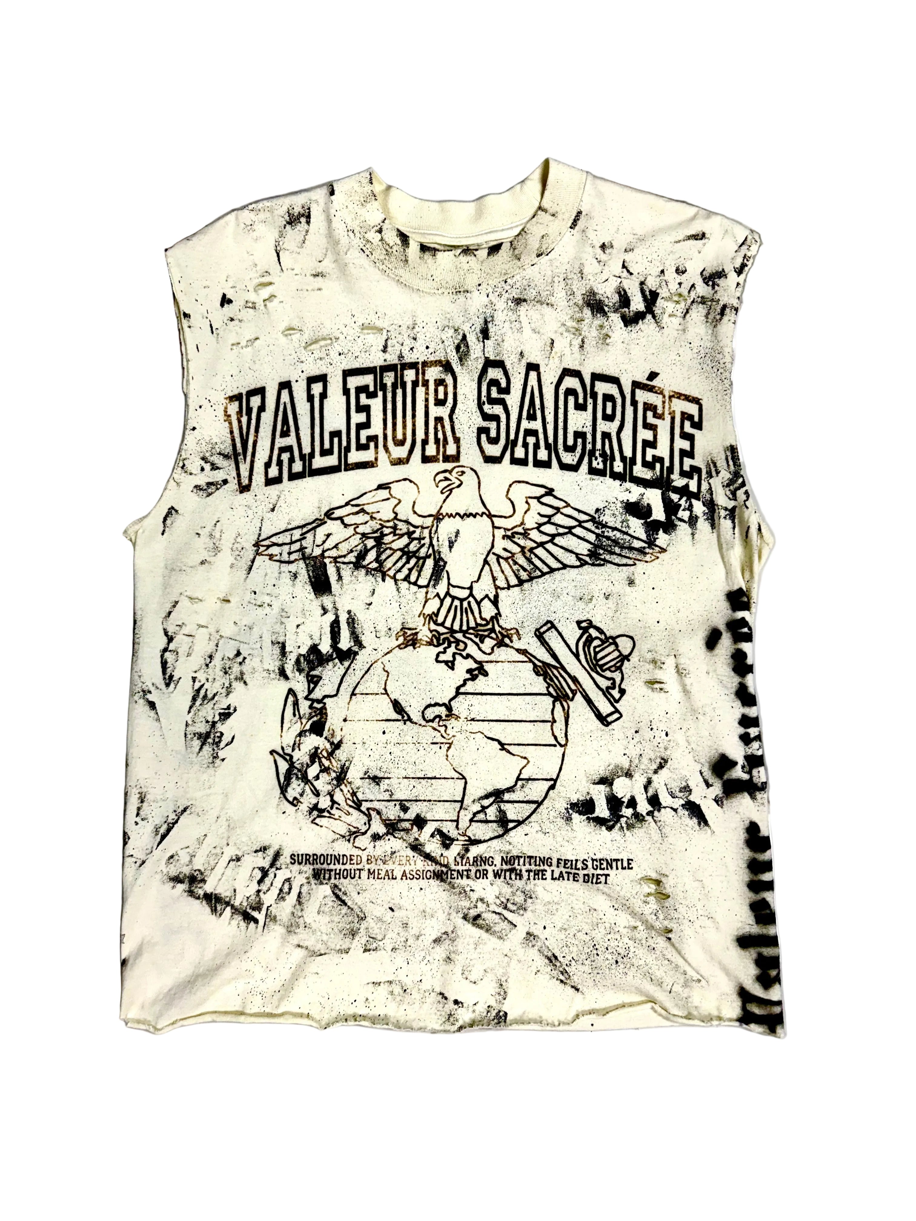 SLEEVELESS WAR TEE