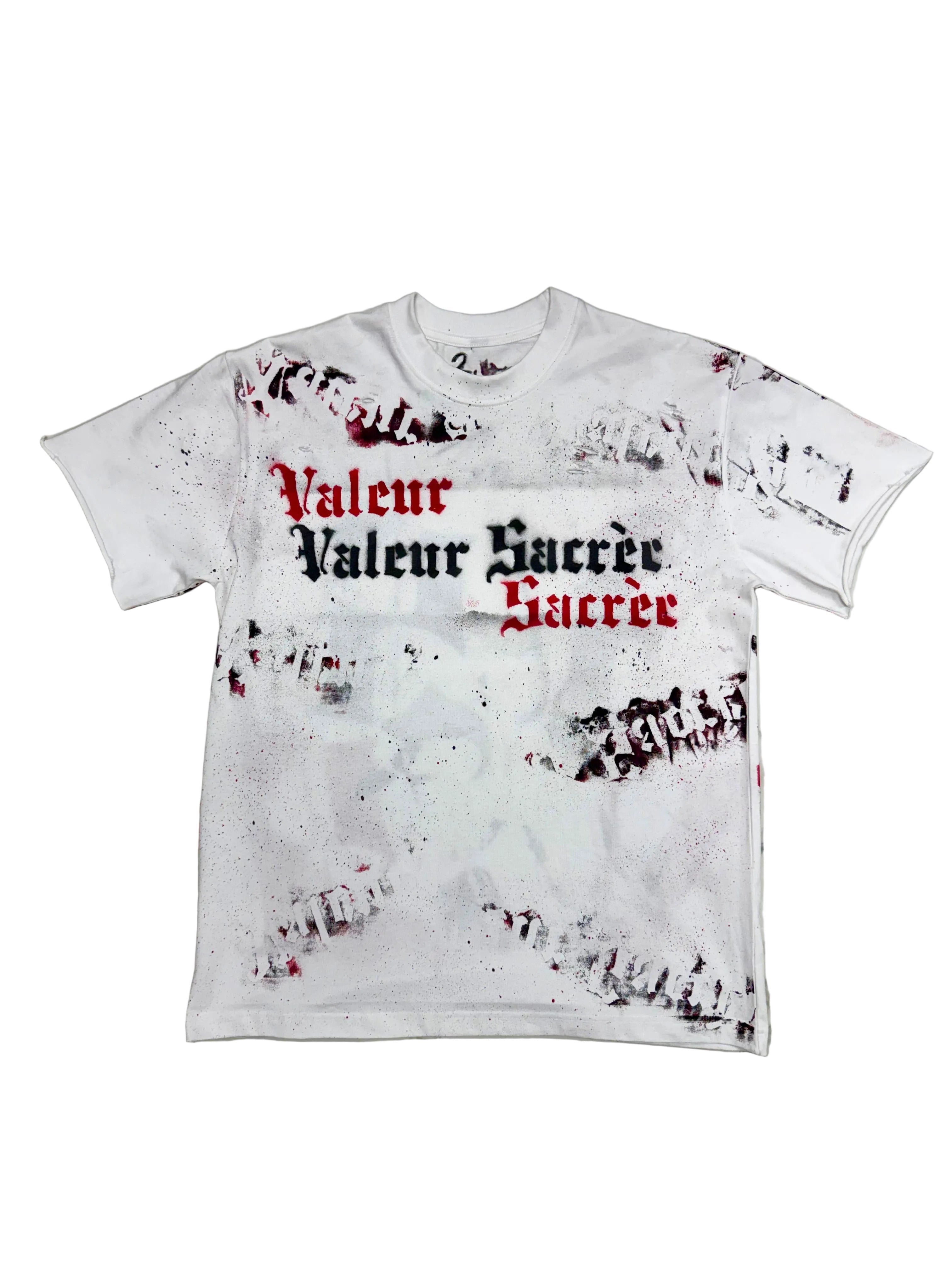 GRAFFITI TEE RED