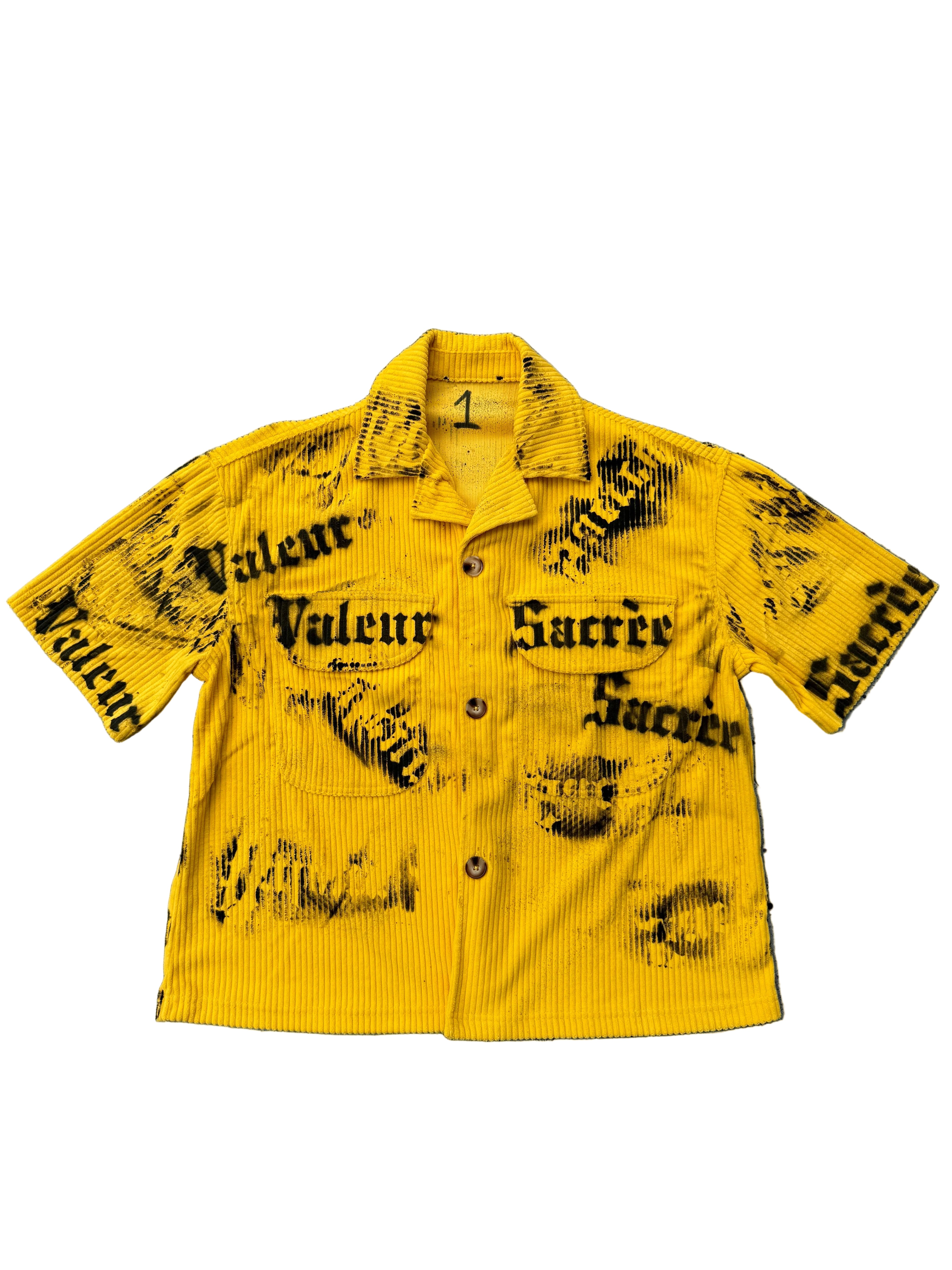 CORDUROY BUTTON UP