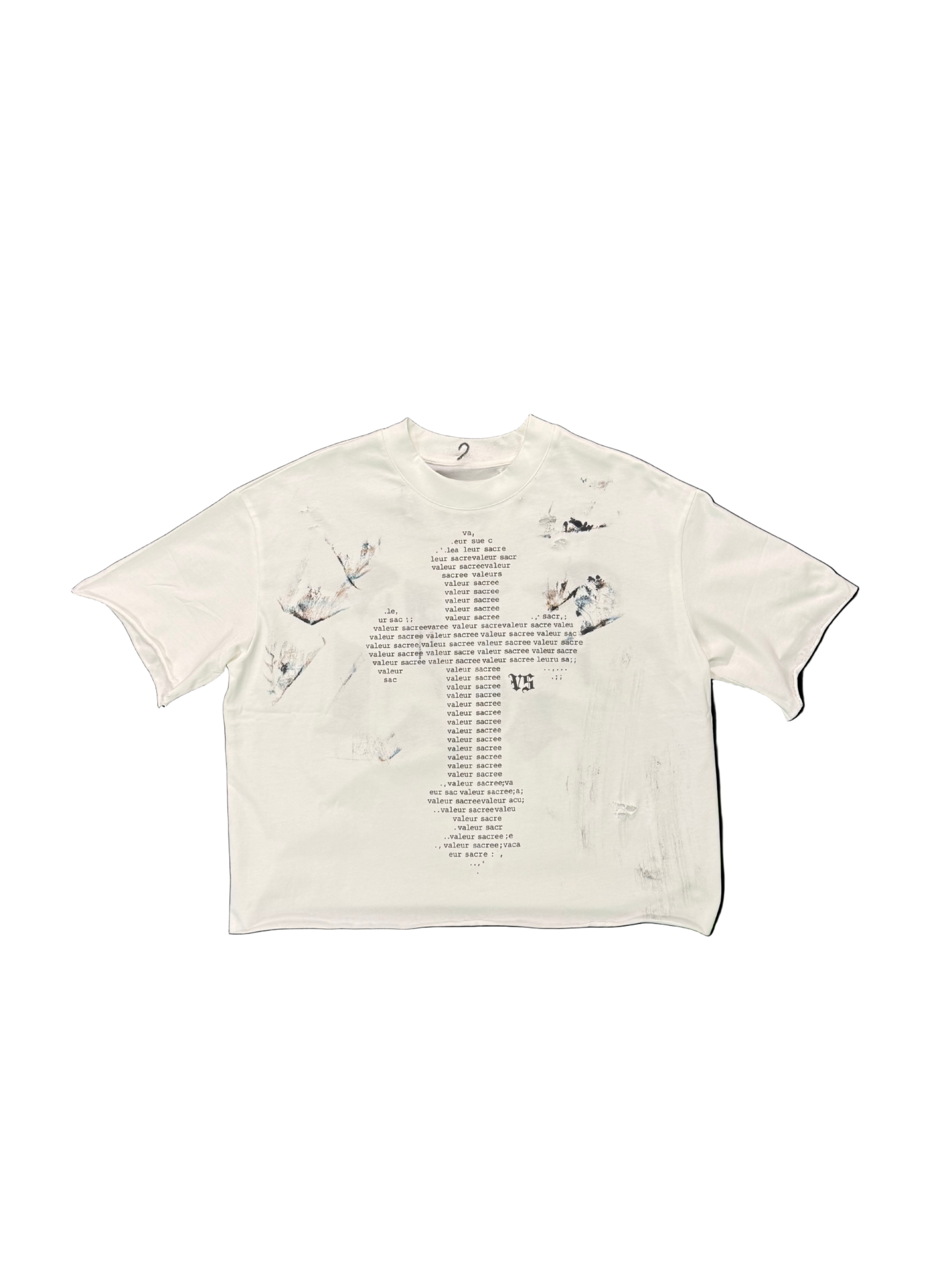 Valeur Cross Cropped Tee